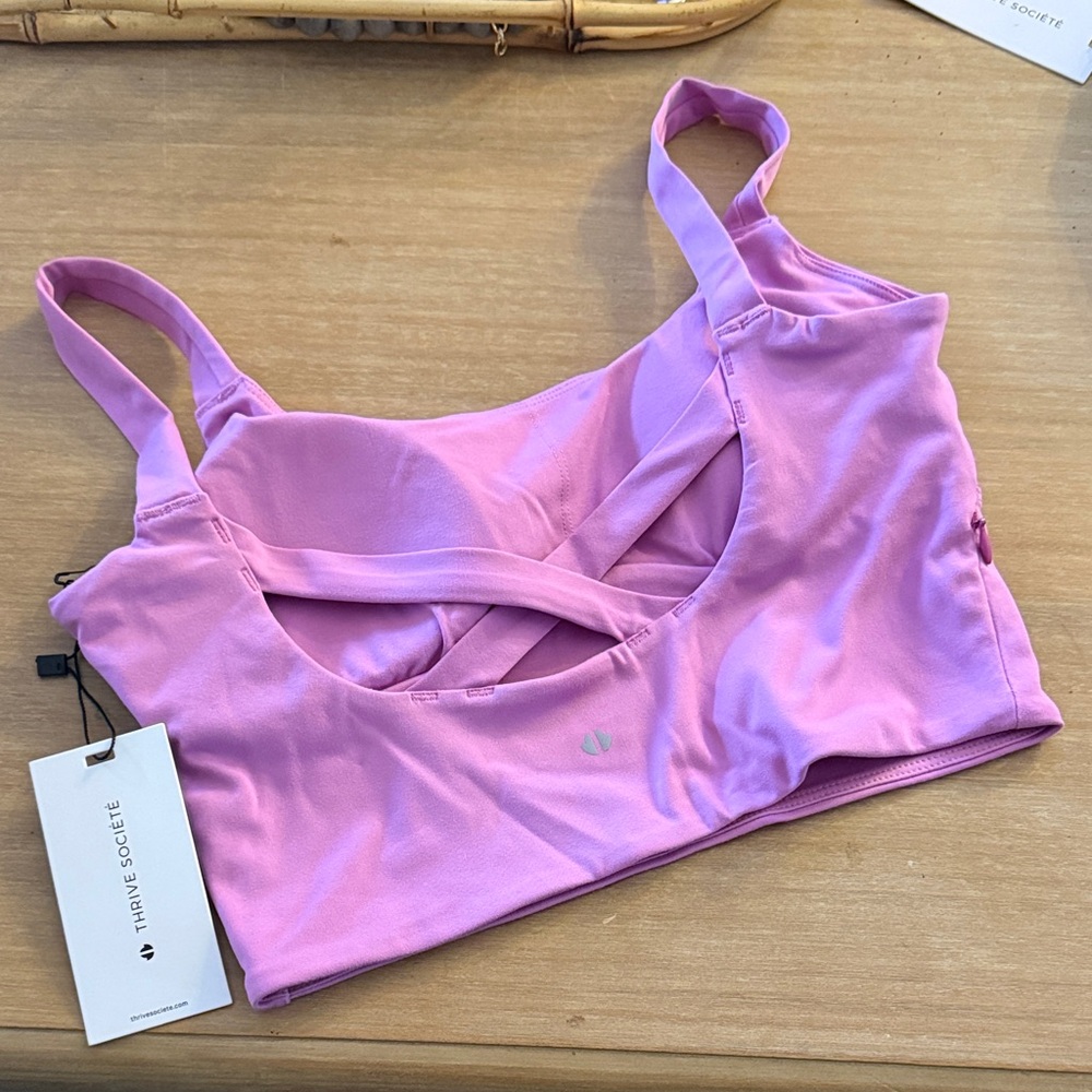 Thrive Societe Stash Pocket Sports Bra - Picture 2 of 3